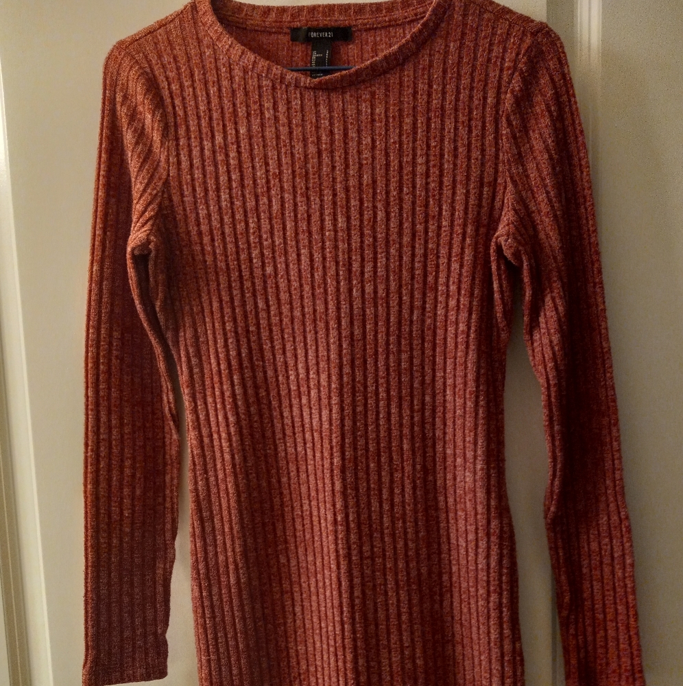 Shirt (stonewashed red) Stretch material